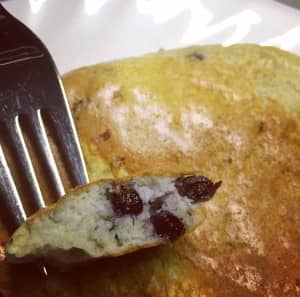 blueberry pancake